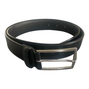Prada Men’s Black Leather Belt Size 32-33/90cm NWOT
